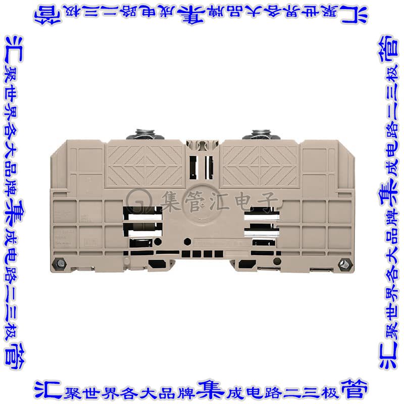 1028600000 接线板专用连接器2POS线柱-双接55.0mm米色
