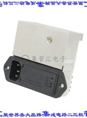 3EXM4 电源接入连接器3POS插座公插片模块IEC320-C14面板安装法兰