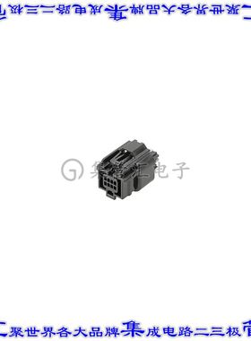 348944012 0348944012矩形连接器外壳8POS插座2排1.8mm母形插口灰