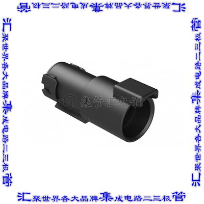 ATHD04-1-8P-E003 圆形连接器1(电源)插座外壳用于公插针黑色自由