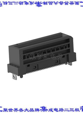 2327679-4 卡边缘连接器56POS母头2排0.6mm黑色镀金