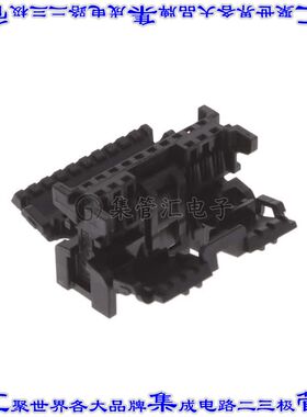 348240164 0348240164矩形连接器外壳16POS插座2排2mm母形插口黑