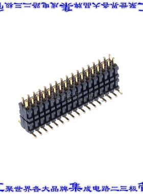 FW-17-03-G-D-236-079 连接器34POS针座间隔柱2排1.27mm表面贴装