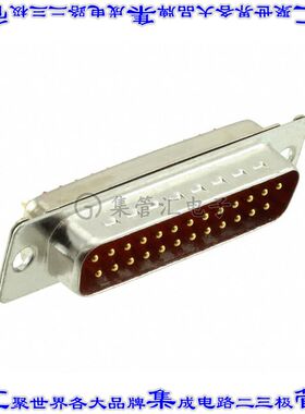 1727040081 连接器25POS插头公引脚2排D-Sub面板安装