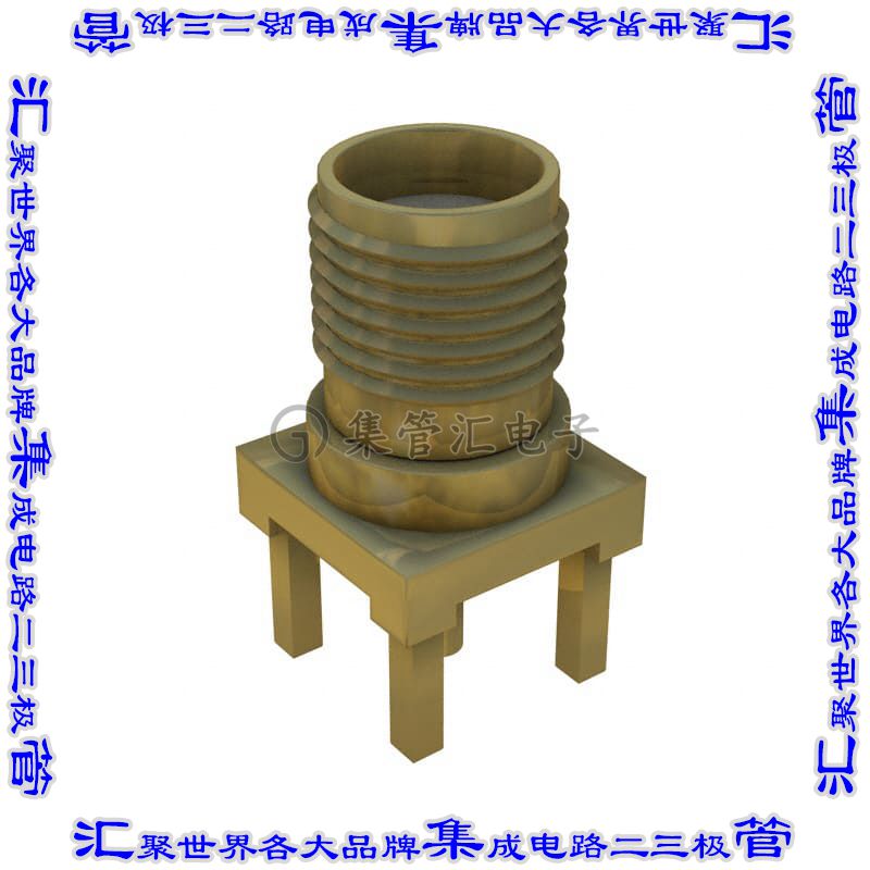 901-144-8RFX 同轴连接器SMA插孔母形插口焊接50欧姆通孔