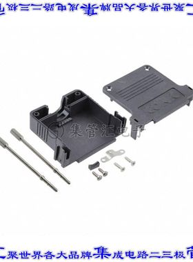 165X03349A 连接器50POS后壳180度无屏蔽黑色