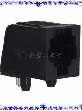 5555979-1 接插件连接器CONN MOD JACK 6P4C R/A UNSHLD