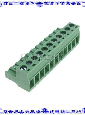 OSTTJ115153 端子块连接器11POS插头母插口5.08mm绿色自由悬挂