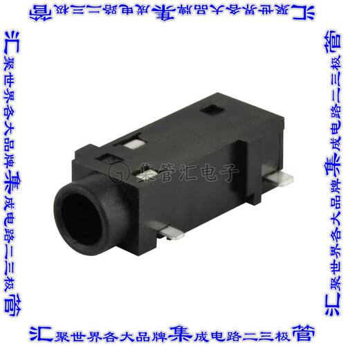 SJ2-3583A-SMT-TR 接插件连接器AUDIO JACK, 3.5 MM, RT, 3 CONDU