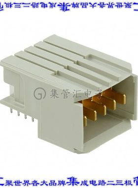 5646955-1 背板连接器5POS接头公型刀片板边缘通孔直角灰色