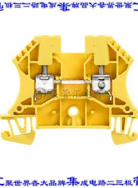 1020120000 端子块连接器2POS馈通式6.1mm黄色10-26AWG