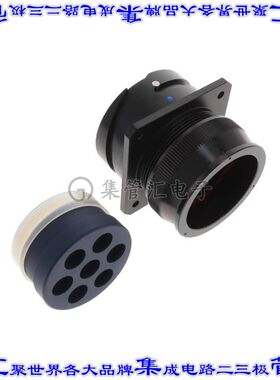 GTC030EQX36-BVP(025)(LC) 圆形连接器4POS插座外壳用于公插针黑