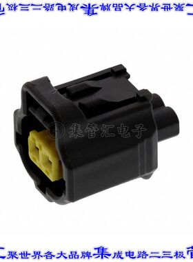 184002-1 矩形连接器外壳2POS插头5mm母形插口灰色自由悬挂