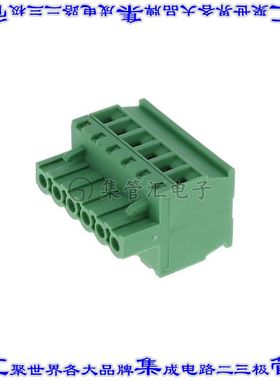 1719040 端子块连接器6POS插头母插口5.08mm绿色自由悬挂