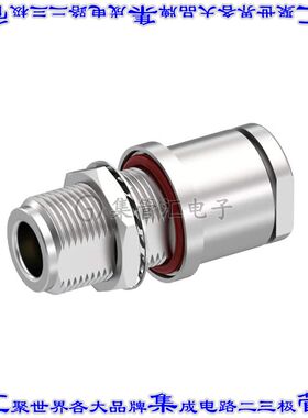 R161332000 同轴连接器N型插孔母形插口焊接50欧姆面板安装
