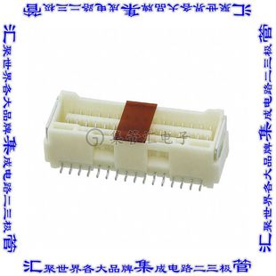 5031543290 针座连接器32POS插座2排1.5mm叉状表贴SMD锡