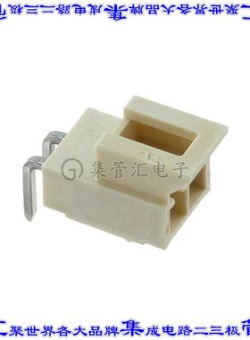 1053132102 针座连接器2POS接头2.5mm公形插针通孔直角锡