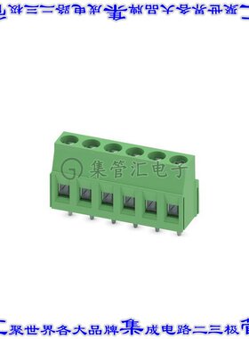 1905120 线对板连接器6POS接线端子5mm通孔水平带板