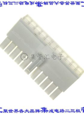 770586-1 矩形连接器外壳22POS插头2排4.14mm白色自由悬挂