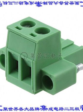 1786831 端子块连接器2POS插头母插口5mm绿色自由悬挂