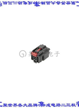 348944002 0348944002矩形连接器外壳8POS插座2排1.8mm母形插口灰