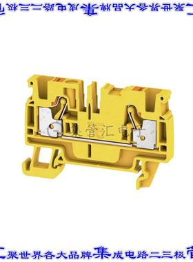 2051250000 端子块连接器2POS馈通式6.1mm黄色10-28AWG