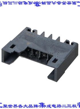 XW4M-06D1-H1DA 端子块连接器6POS接头公引脚带罩3.5mm黑色90DEG