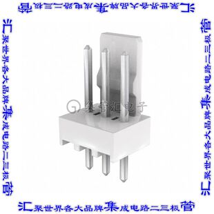 38006293 0038006293针座连接器3POS接头2.54mm公形插针通孔直针