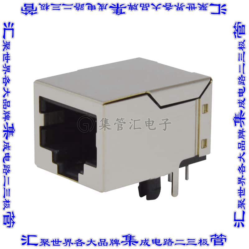 GSX-NS-88-4.57 接插件连接器MODJACK RT[ 8P8C SHIELD BLK 4.57