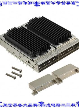 2287075-2 插拔式连接器外壳成组(1 x 2)CFP2通孔直角压配