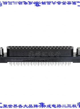 745079-4 连接器37POS插座母插口2排D-Sub通孔