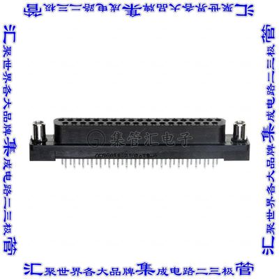 5745079-4 连接器37POS插座母插口2排D-Sub通孔