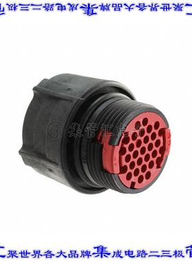 CL1F3203 圆形连接器31POS插头外壳用于母插口黑色自由悬挂耦合螺