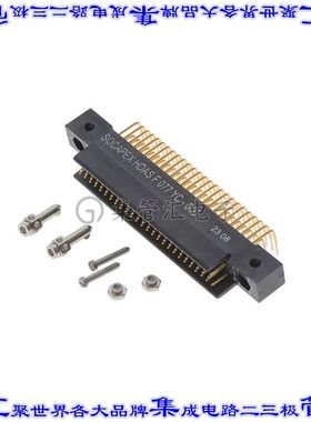 HDASF077YC-000 针座连接器77POS接头3排1.91mm公形插针通孔直角