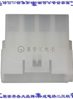 770336-1 矩形连接器外壳4POS插头天然色自由悬挂