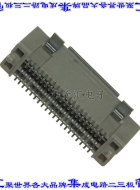 61083-044402LF 板对板连接器40POS插头中央触点带2排0.8mm表贴SM