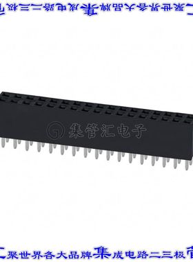 PPTC172LFBN-RC 针座连接器34POS插座2排2.54mm母形插口通孔直针