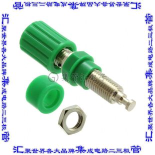 KNURLED 接插件连接器CONN POST GREEN BIND CT2232