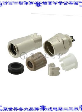 SD-MMN03-MMBBL-S70-000 圆形连接器3POS插座公形引脚焊杯镀金自