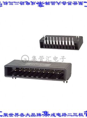 1-178298-2 针座连接器10POS接头3.81mm公形插针通孔直角镀金