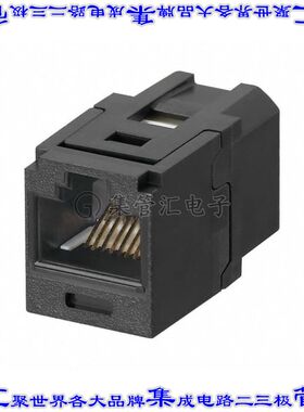 CC5E88BL 接插件连接器CATEGORY 5E, RJ45, 8-POSITION, 8
