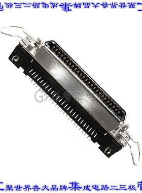 5555149-3 接插件连接器CONN RCPT 50POS R/A SOLDER