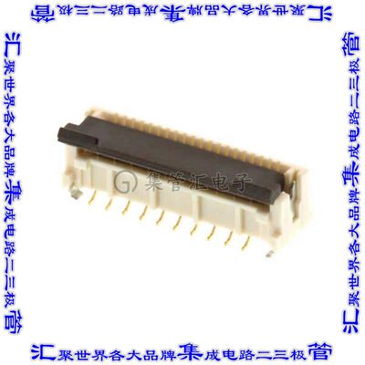 5019510650 连接器6POS FFC/FPC 0.5mm触头垂直单侧表面贴装