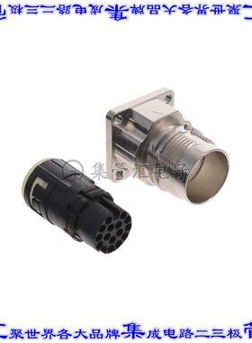 AEGA874NN0000050A000 圆形连接器17POS插座外壳用于公插针银色面