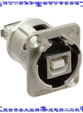 EHUSBBAX 连接器adapter适配器 USB-B插座 至 USB-A插座