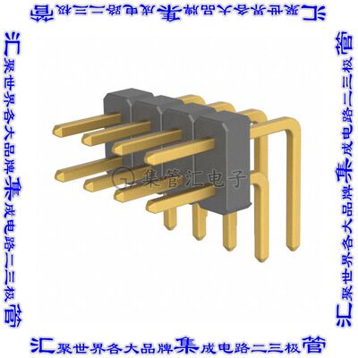 M22-2040405 针座连接器8POS可切割2排2mm公形插针通孔直角镀金