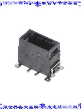524576-E 针座连接器2POS接头2.54mm公形插针表贴SMD镀金