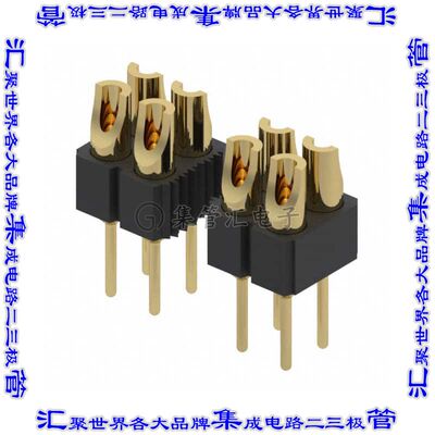 480-10-220-00-002000 连接器20POS接头2排2.54mm焊杯通孔镀金