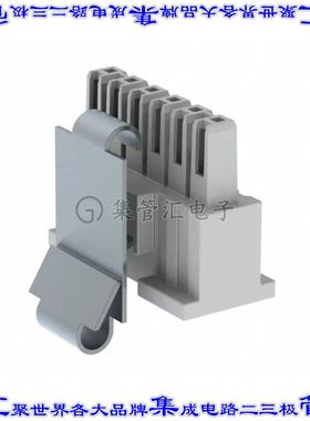 IPD1-06-S-K-M 矩形连接器外壳6POS插座2.54mm母形插口白色自由悬