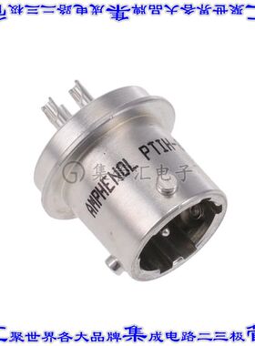 PTIH-8-33P 圆形连接器3POS插座公形引脚焊杯锡面板安装